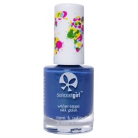Verniz de Unhas à base de água - Sereia Azul 1 unidade de 9ml (Azul) - Suncoat Girl