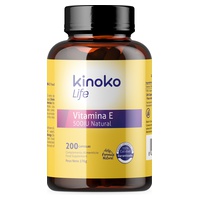 Vitamina natural e 500 UI 200 cápsulas - Kinoko Life