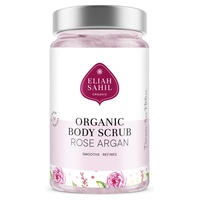 Rose And Argan Body Scrub desintoxica e suaviza 250 g - Eliah Sahil