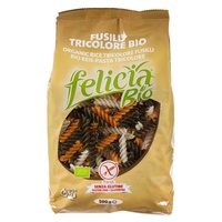 Tricolor fusilli Bio 500 g - Felicia Bio