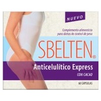 Sbelten Anti-celulítico Express 60 cápsulas - Sbelten