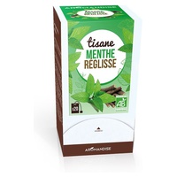 Tisana de menta com alcaçuz 20 saquetas de infusão de 1g - Aromandise