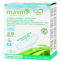 compressa extra longa 8 unidades - Masmi Natural Cotton