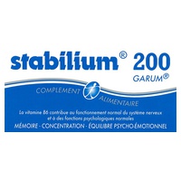 Stabilium - Memória e Concentração 30 cápsulas - Yalacta