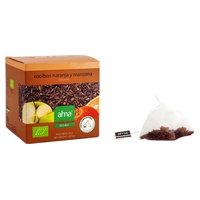 Rooibos laranja e infusão de maçã 15 saquetas de infusão de 2g (Laranja - Maçã) - Alma Home