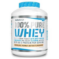 Soro de leite 100% puro, chocolate 2270 g - BioTechUSA