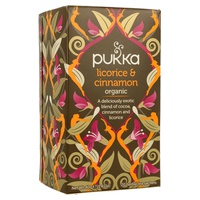 Infusão Alcaçuz & Canela (Licorice & Cinnamon) Bio 20 saquetas de infusão (Alcaçuz) - Pukka
