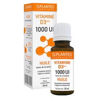 Vitamina D3++ 1000 UI Óleo 20 ml - D. Plantes