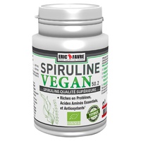 Spirulina vegana orgânica 100 comprimidos - Eric Favre