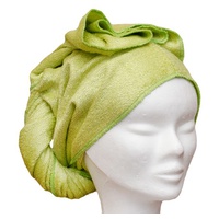 Toalha de Cabelo Verde 1 unidade (Verde) - Les Tendances D'Emma