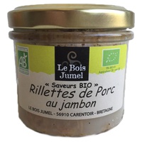 Rillettes de Porco com Presunto Bio 90 g - Le Bois Jumel