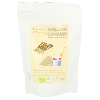 Sementes de Cânhamo Bio 200 g - Delicious Martha