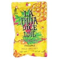 Snack de Ananás Fruta Liofilizada 20 g - La Fruta Dice