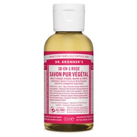 Sabonete Líquido de Rosa (Savon Liquide Rose) 60 ml - Dr. Bronners