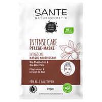 Sobre a máscara de cuidado intenso de manteiga de karité e aloe vera 8 ml de gel - Sante