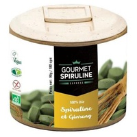 Spirulina Ginseg Bio Comprimido Comprimidos 180 comprimidos - Gourmet spiruline