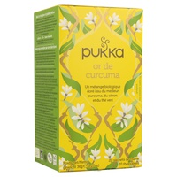 Chá Ouro de Curcuma (Turmeric Gold) Bio 20 saquetas de infusão - Pukka
