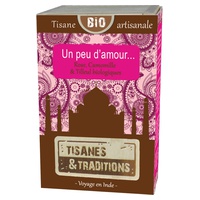 Um Pouco de Amor Bio 30 saquetas de infusão - Tisanes & Traditions