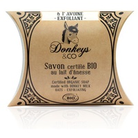 Sabonete com leite de burra Esfoliante, Aveia Orgânica 100 g - Donkeys & Co