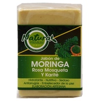 Sabonete de Moringa, Rosa Mosqueta e Karité 100 g - Stevia Premium