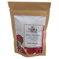 Chocolate Branco Vegan com Proteína, Bagas e Beterraba 40 g - Nuna
