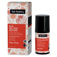 Sucos da felicidade - gel de óleo de rosto anti-envelhecimento de tomate e goji 30 ml - Bio happy