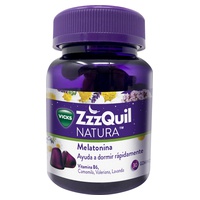 ZzzQuil Natura Melatonina 30 gomas - ZZZQuil