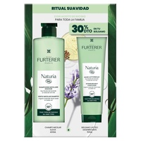 Shampoo micelar suave de rotina Coffret - shampoo ultra suave sem sulfato - naturia + bálsamo 2 unidades - Rene Furterer