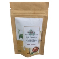 80% de chocolate escuro vegano cru com lucuma e tangerina 40 g - Nuna