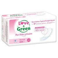 Toalhas hipoalergênicas Incontinência 'Normal' 12 unidades - Love & Green