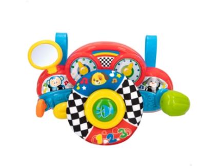 Volante Interactivo Para Bebé WINFUN com Luz E Som (Idade Mínima: 6 Meses - 17x10.5x29 cm)