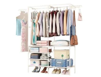 Perchero De Pie Y Zapatero Pared Para Ropa Abrigos Estantería Ropa Estante Moda Zapato Armario Empotrado Organizador Vestíbulo