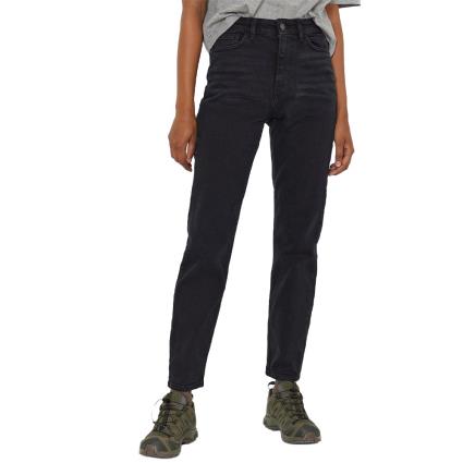 Noisy May Moni Straight Fit High Waist Jeans Castanho 27 / 34 Mulher