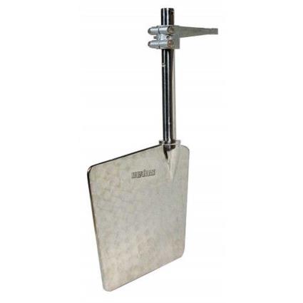 Vetus Ruds Stainless Steel Rudder Prateado 400 mm