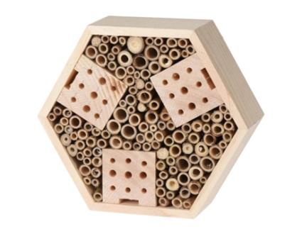 Hotel insectos madera 20x23x7,4 cm