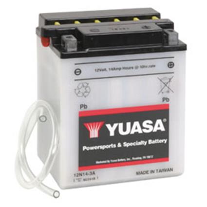 Bateria de moto yuasa 12n14-3a