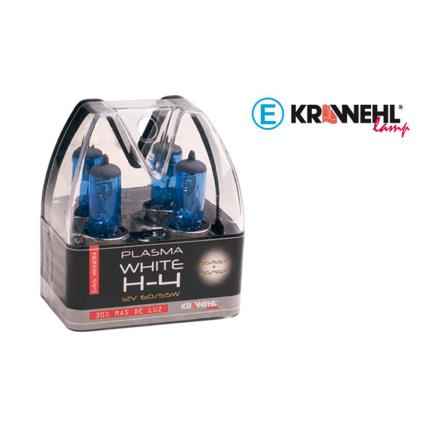 2 lâmpadas krawehl plasma white h4