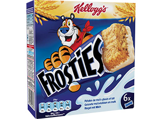 Barras Kellogg's Frosties Cereais 6x25g