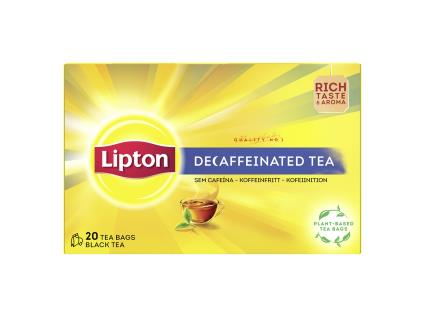 Chá Preto Lipton Descafeinado 20 Saq