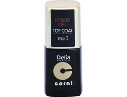 Verniz Top Coat DELIA COSMETICS Enamel Hybrid Gel (11ml)