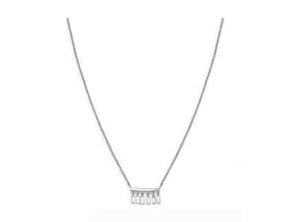 Colar ROSEFIELD  Iggy Multi drop necklace silver
