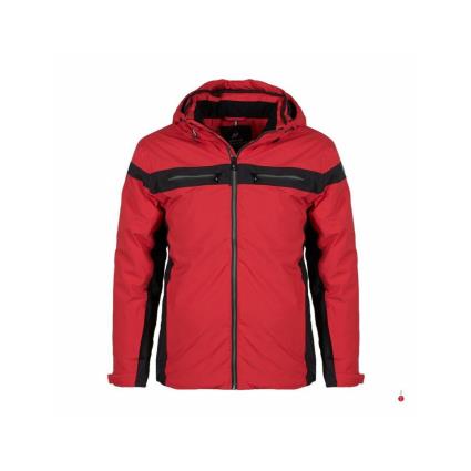 Peak Mountain Ski Jacket Peak Mountain Cancelle Vermelho 2XL Homem