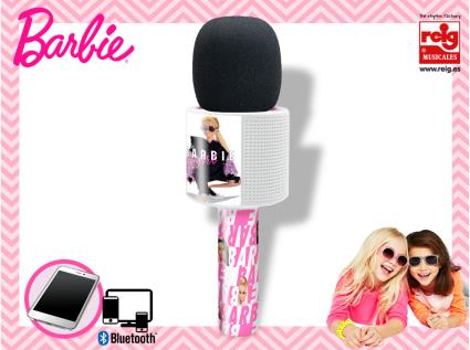 Microfone Bluetooth Barbie 215x65x65cm
