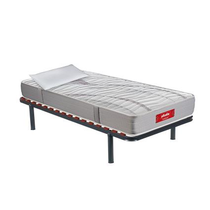 PIKOLIN - Colchão juvenil de firmeza elevada e espuma viscoelástica com núcleo de molas Normablock - LEMON 120x190 Colchão juvenil de firmeza elevada e espuma viscoelástica com núcleo de molas Normablock - LEMON 120x190