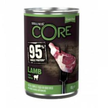 Wellness Core Cordeiro com Abóbora lata para cães