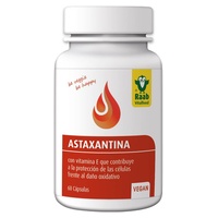 algas astaxantinas 60 cápsulas de 700mg - Raab