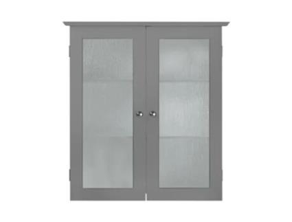 Armários de Casa de Banho TEAMSON HOME (Madeira - Cinzento - 63,3 cm)