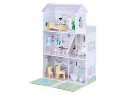 Casas de Bonecas OLIVIA'S LITTLE WORLD (Madeira - Branco - 111,3 cm)