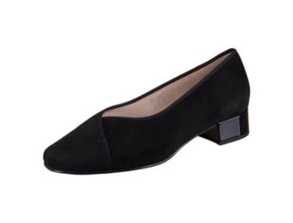 Sapatos doba HASSIA Mulher (Preto - Camurça, Tecido - 6,0 uk)