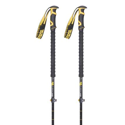 K2 Lockjaw Carbon Plus Poles Dourado 105-145 cm